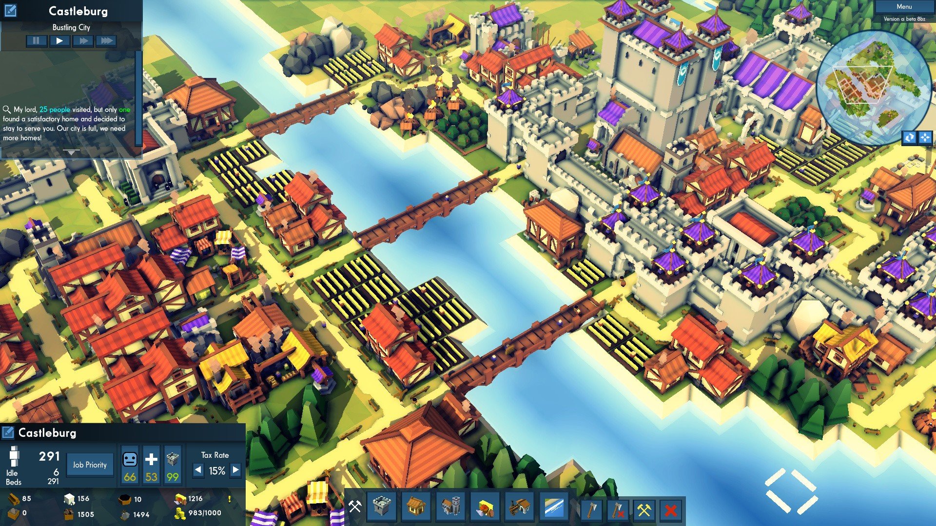 Kingdoms and Castles screenshot 1